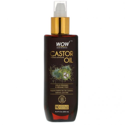 Wow Skin Science, 캐스터오일, 200ml(6.8fl oz)