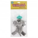WubbaNub, Infant Pacifier, Baby Elephant, 0-6 Months, 1 Pacifier