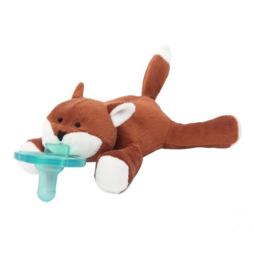 WubbaNub, Infant Pacifier, Baby Fox, 0-6 Months, 1 Pacifier