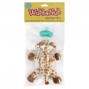 WubbaNub, Infant Pacifier, Baby Giraffe, 0-6 Months, 1 Pacifier