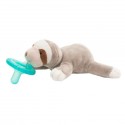 WubbaNub, Infant Pacifier, Baby Sloth, 0-6 Months, 1 Pacifier