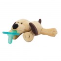 WubbaNub, Infant Pacifier, Brown Puppy, 0-6 Months, 1 Pacifier