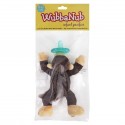 WubbaNub, Infant Pacifier, Monkey, 0-6 Months, 1 Pacifier