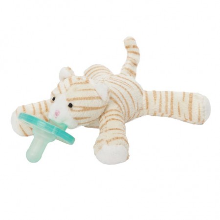 WubbaNub, Infant Pacifier, Tabby Kitten, 0-6 Months, 1 Pacifier