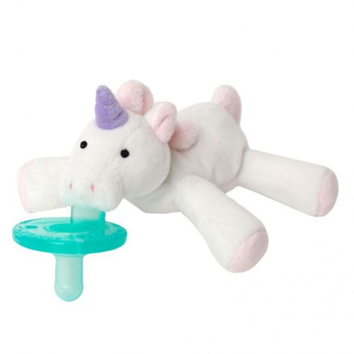 WubbaNub, Infant Pacifier, Unicorn, 0-6 Months, 1 Pacifier