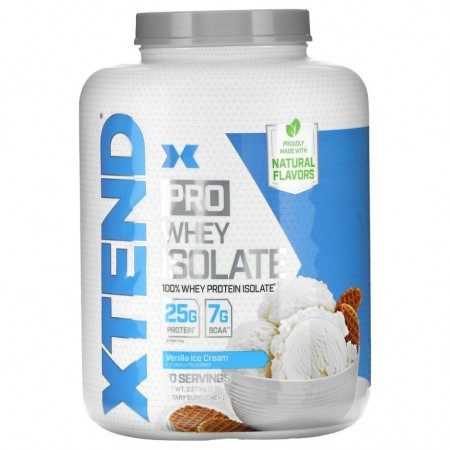 Xtend, Pro, 분리 유청, 바닐라 아이스크림, 2.27kg(5lb)