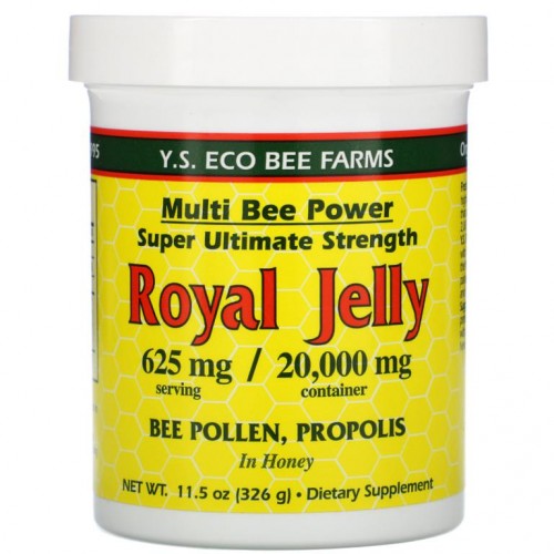 Y.S. Eco Bee Farms, 로열젤리, 625mg, 326g(11.5oz)