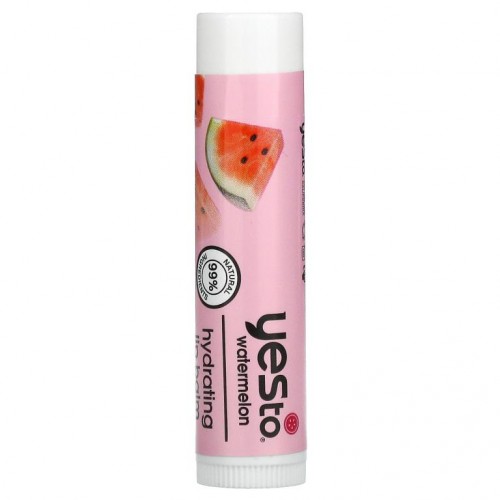 Yes To, 하이드레이팅 립밤, 수박 향, 4.25g(0.15oz)