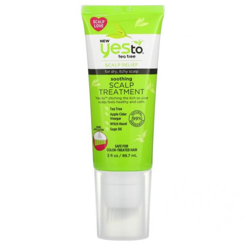 Yes To, Scalp Treatment, Tea Tree, 3 fl oz (88.7 ml)