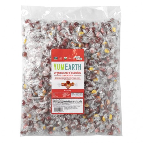 YumEarth, 유기농 하드 캔디, 다채로운 맛, 1,928g(68oz)