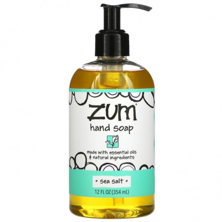 ZUM, 줌 손 비누, 바다 소금, 12 fl oz(354 ml)