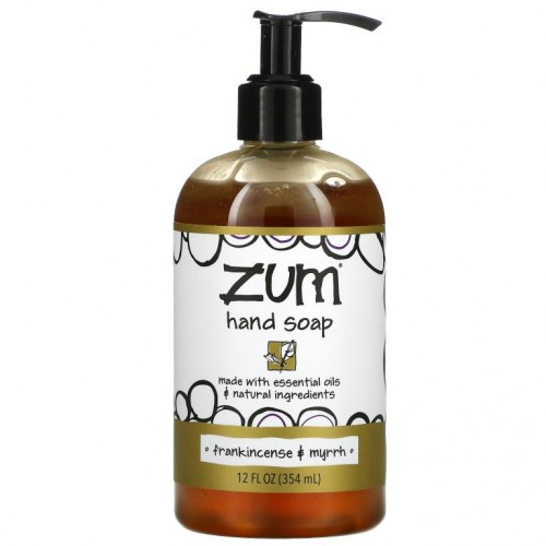 ZUM, 줌 손 비누, 유향 & 몰약, 12 fl oz (354 ml)