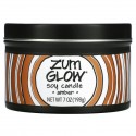 ZUM, Zum Glow, Soy Candle, Amber, 7 oz (198 g)