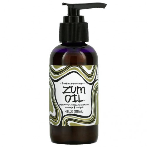 ZUM, Zum Oil, 유향 및 몰약 함유, 118ml(4fl oz)