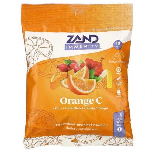 Zand, 오렌지 C, 허바로젠지, 젠티 오렌지, 15 사탕