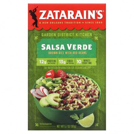 Zatarain's, Garden District Kitchen, Salsa Verde, 5.7 oz (161 g)