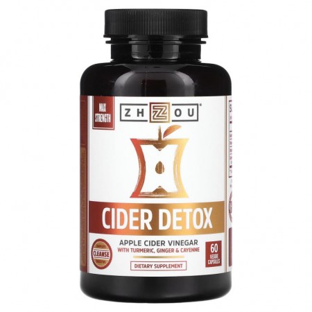 Zhou Nutrition, 사이다 디톡스, 베지 캡슐 60정