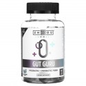Zhou Nutrition, Gut Guru, 블루 라즈베리, 비건 구미젤리 60개