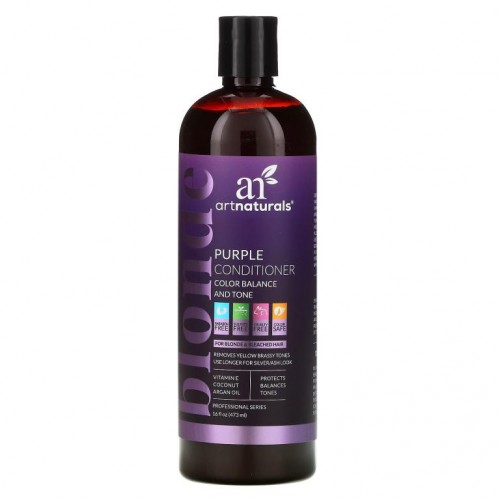 artnaturals, 퍼플 컨디셔너, 컬러 균형과 톤, 16 fl oz (473 ml)