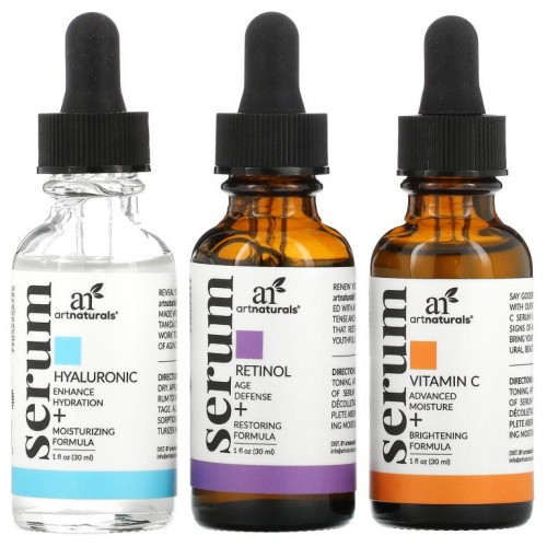artnaturals, 세럼 3종 세트, 세럼 3종, 각 29.5ml(1fl oz)