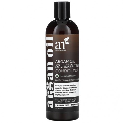 artnaturals, Argan Oil & Shea Butter Conditioner, 12 fl oz (355 ml)