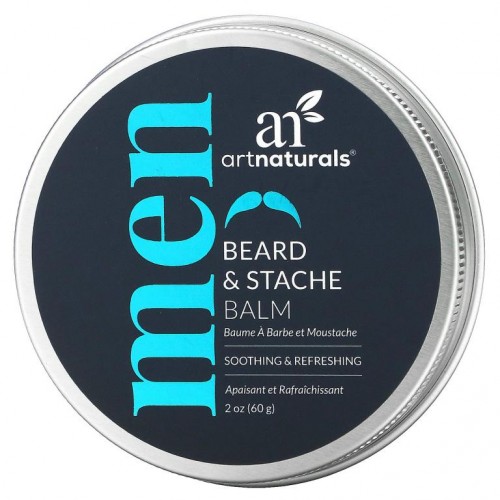 artnaturals, Beard & Stache Balm, 2 oz (60 g)