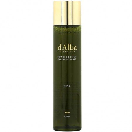 d'Alba, 펩타이드 노세범 밸런싱 토너, 145ml(4.90fl oz)