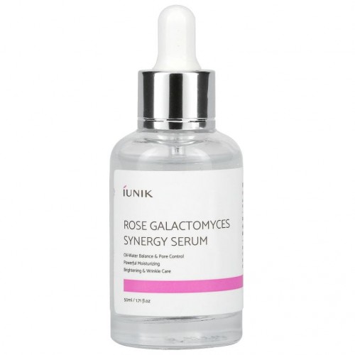 iUNIK, Rose Galactomyces Synergy Serum, 1.71 fl oz (50 ml)