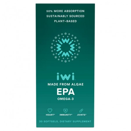 iWi, Omega-3 EPA, Algae-Based, 30 Softgels