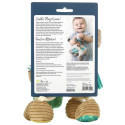 itzy ritzy, Link & Love, Activity Plush with Silicone Teether, 0+ Months, Lama, 1 Piece