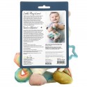 itzy ritzy, Link & Love, Activity Plush with Silicone Teether, 0+ Months, Unicorn, 1 Plush Teether