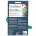 itzy ritzy, Sweetie Pal, Silicone Pacifier and Plush Lovey, 0+ Months, Dino, 2 Piece Set
