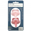itzy ritzy, Sweetie Soother, Food Grade Silicone Pacifiers, 0+ Months, Bow, 2 Pacifiers