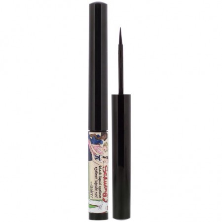 theBalm Cosmetics, Schwing, 리퀴드 아이라이너, 블랙, 1.7ml(0.06fl oz)