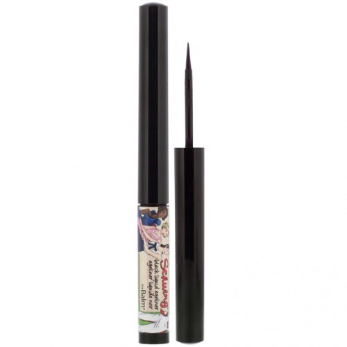 theBalm Cosmetics, Schwing, 리퀴드 아이라이너, 블랙, 1.7ml(0.06fl oz)